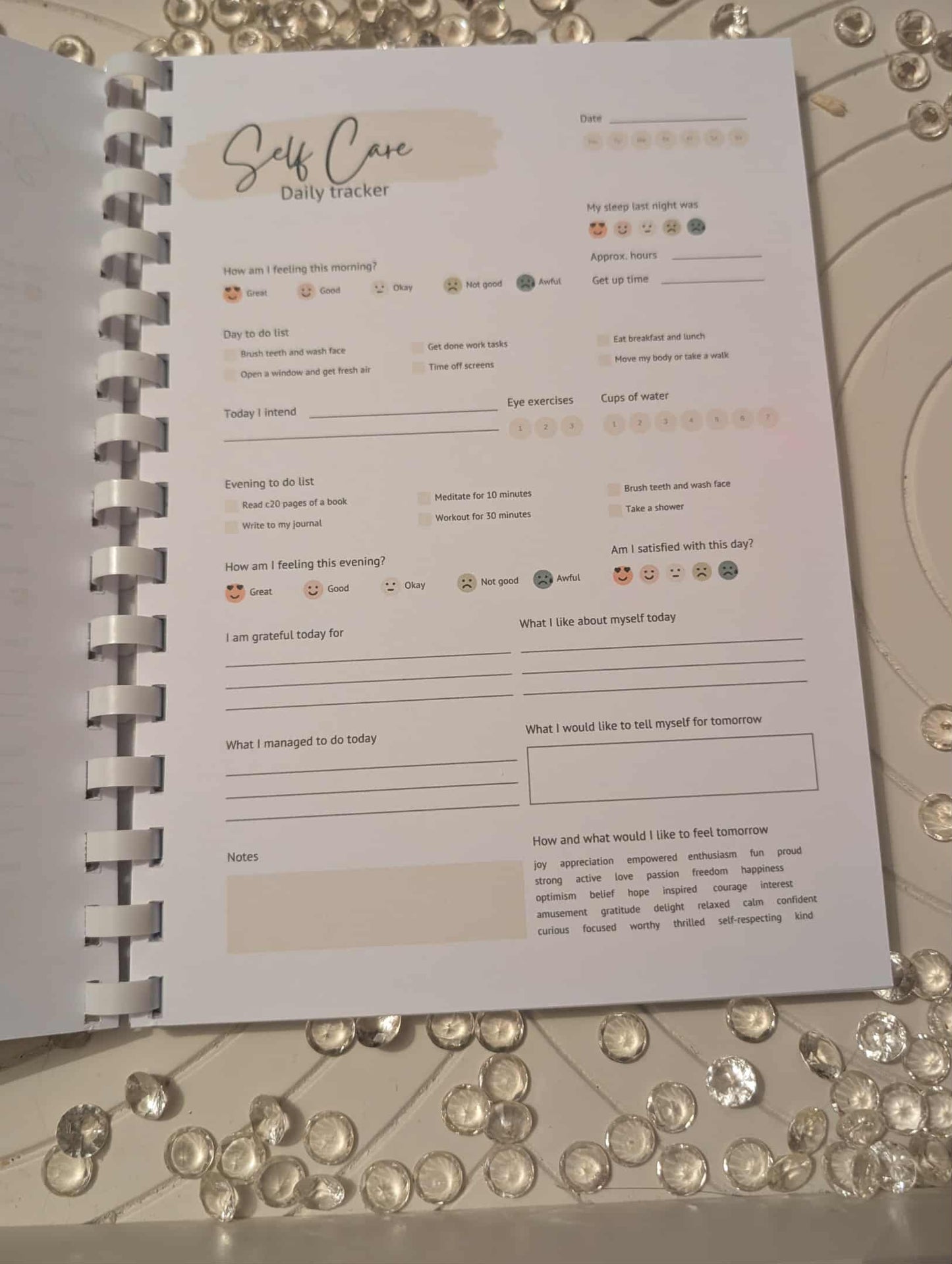 Self Care Journal