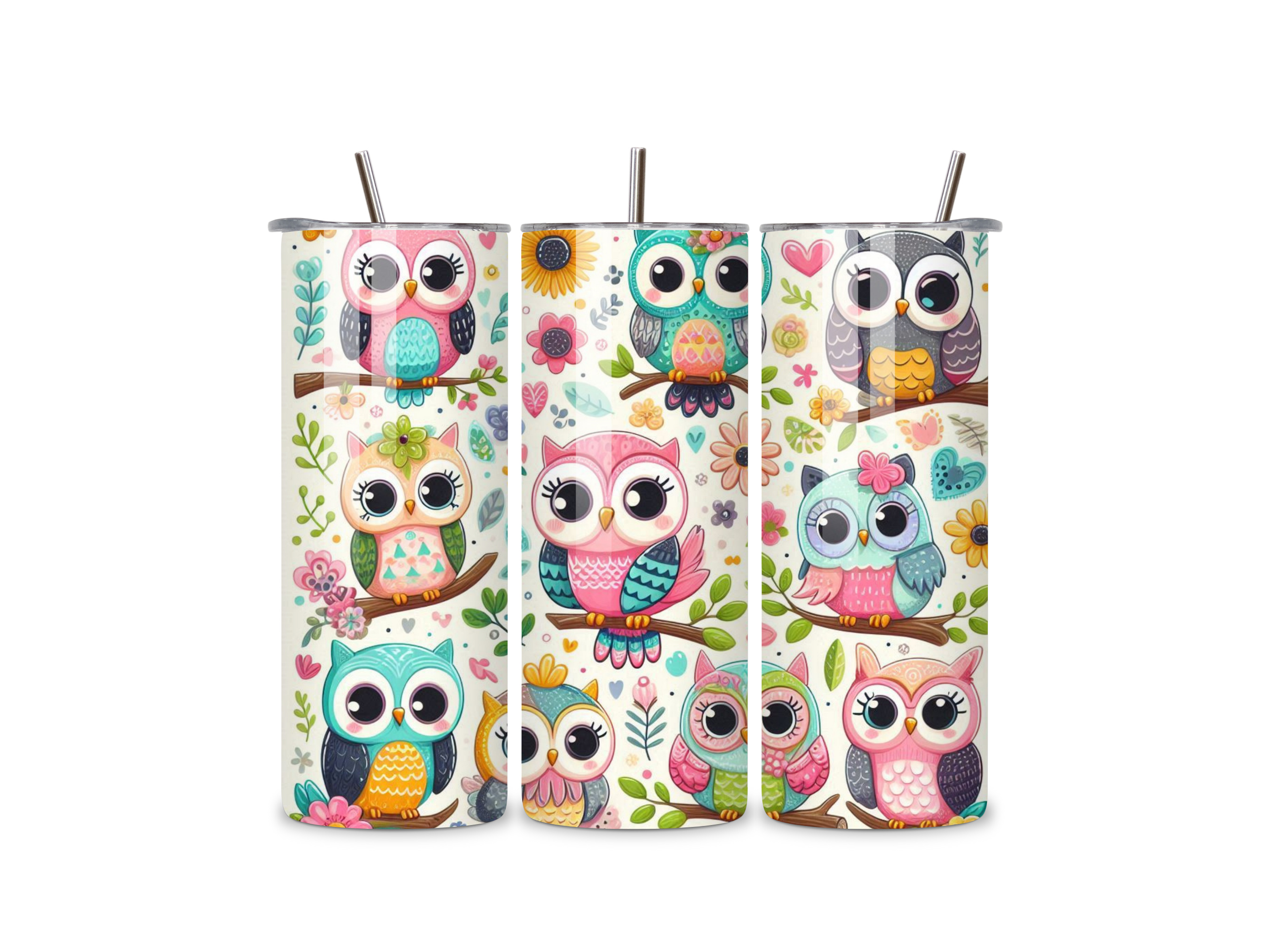 Multi Owl Tumbler