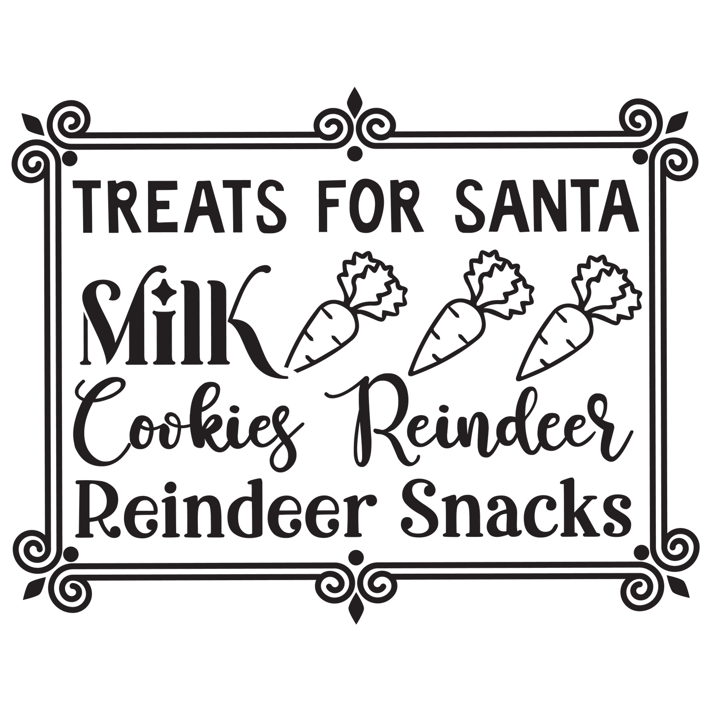 Snack For Santa Board