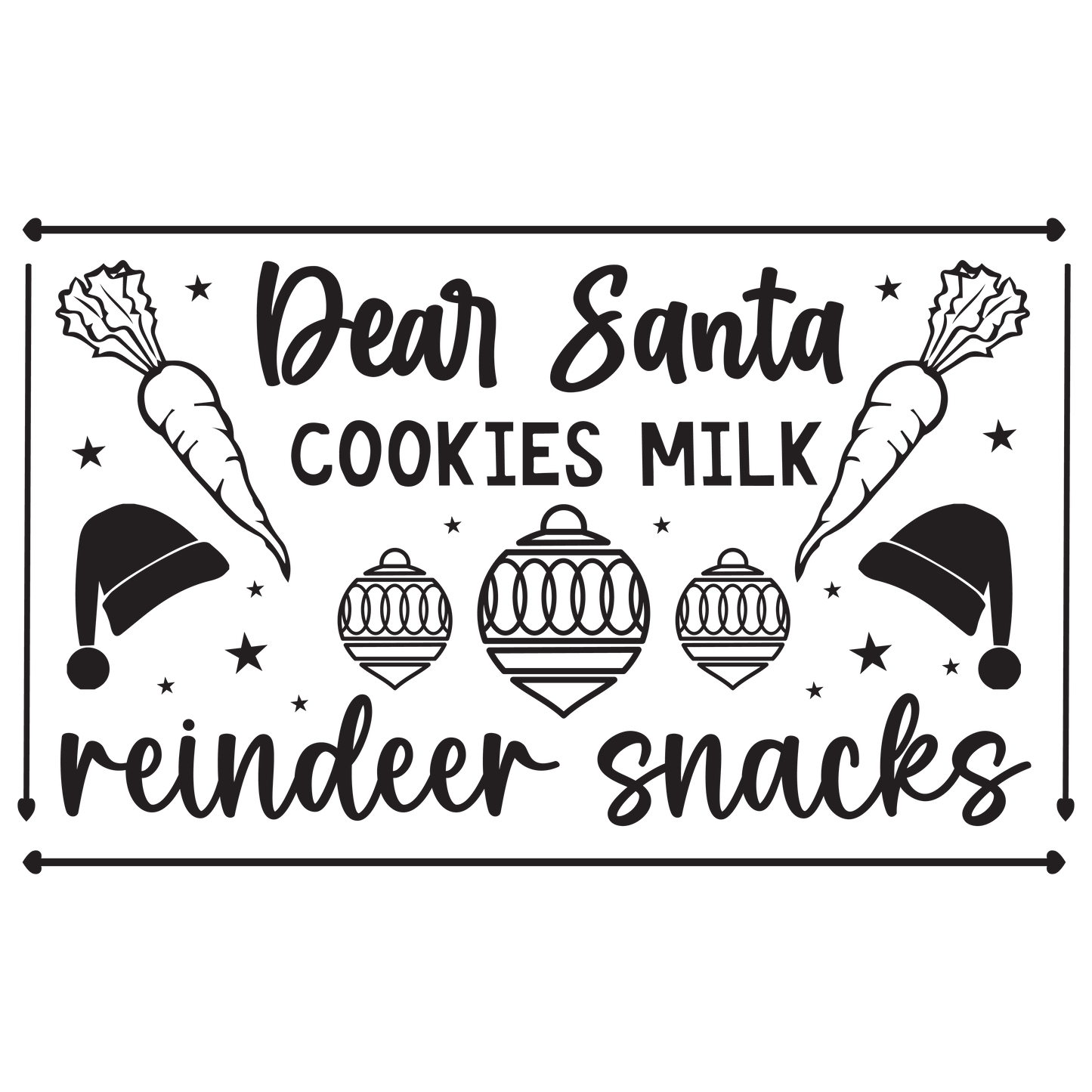 Snack For Santa Board
