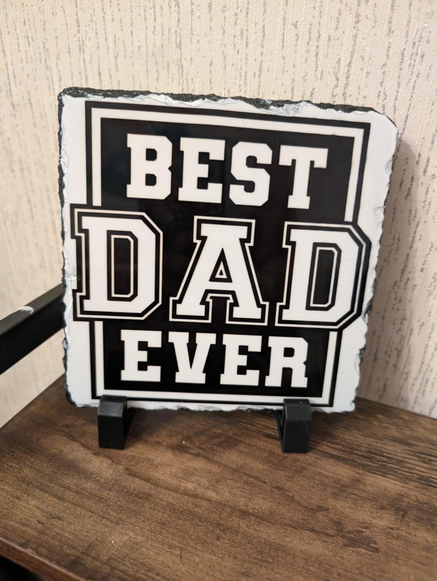 Best Dad Ever Photo Slate