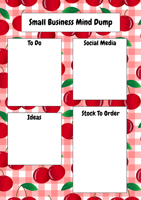Small Business Dump- Cherries
