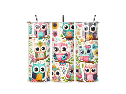 Multi Owl Tumbler