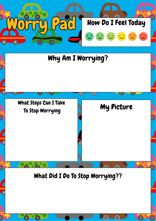 Worry Pad- Car Design