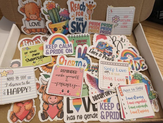 Mixture Sticker Box