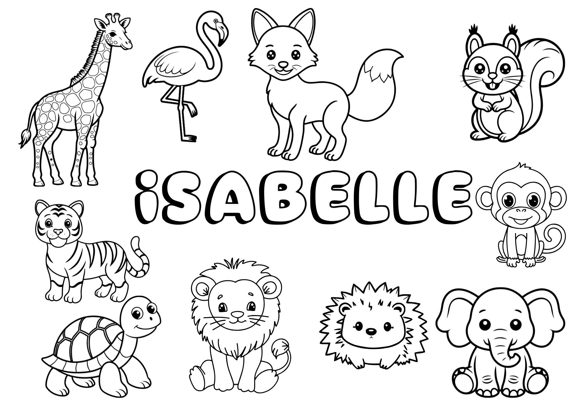 Children's Colouring Pages Vol 2
