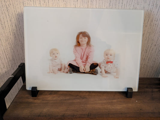 Family Photo Chopping Board